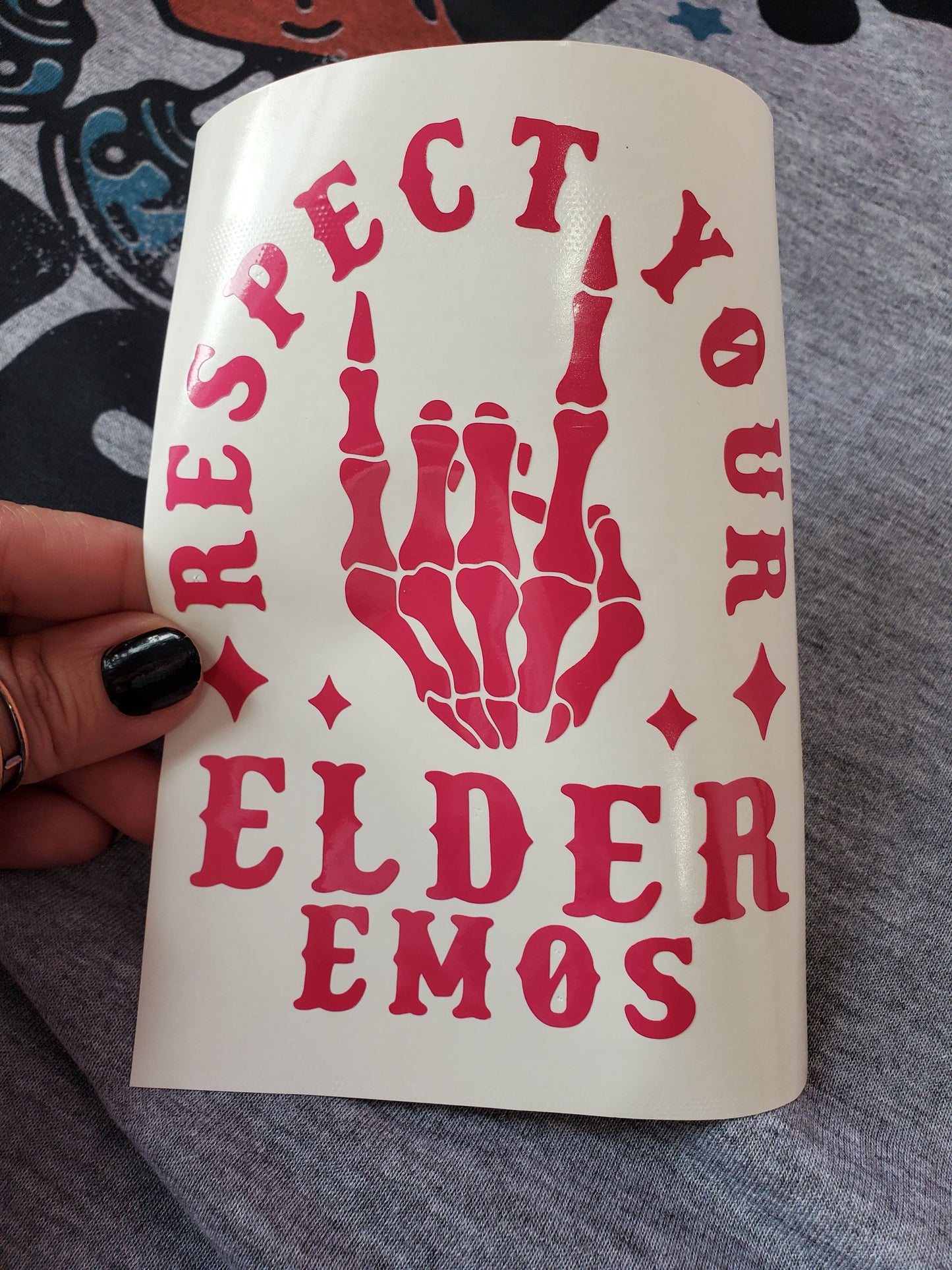 Respect Your Elder Emos| Vinyl Decal