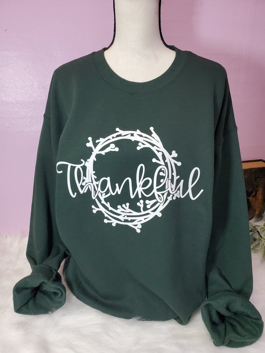 Thankful | Ready to Ship | L Sweatshirt