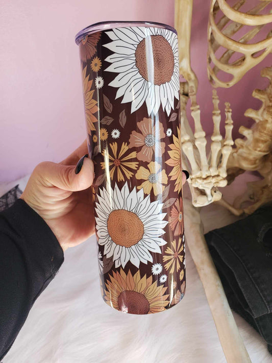 Fall Florals | 20 oz Tumbler | Ready to Ship