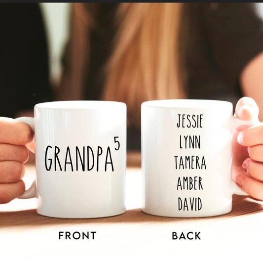 Grandpa | Personalized | Mug