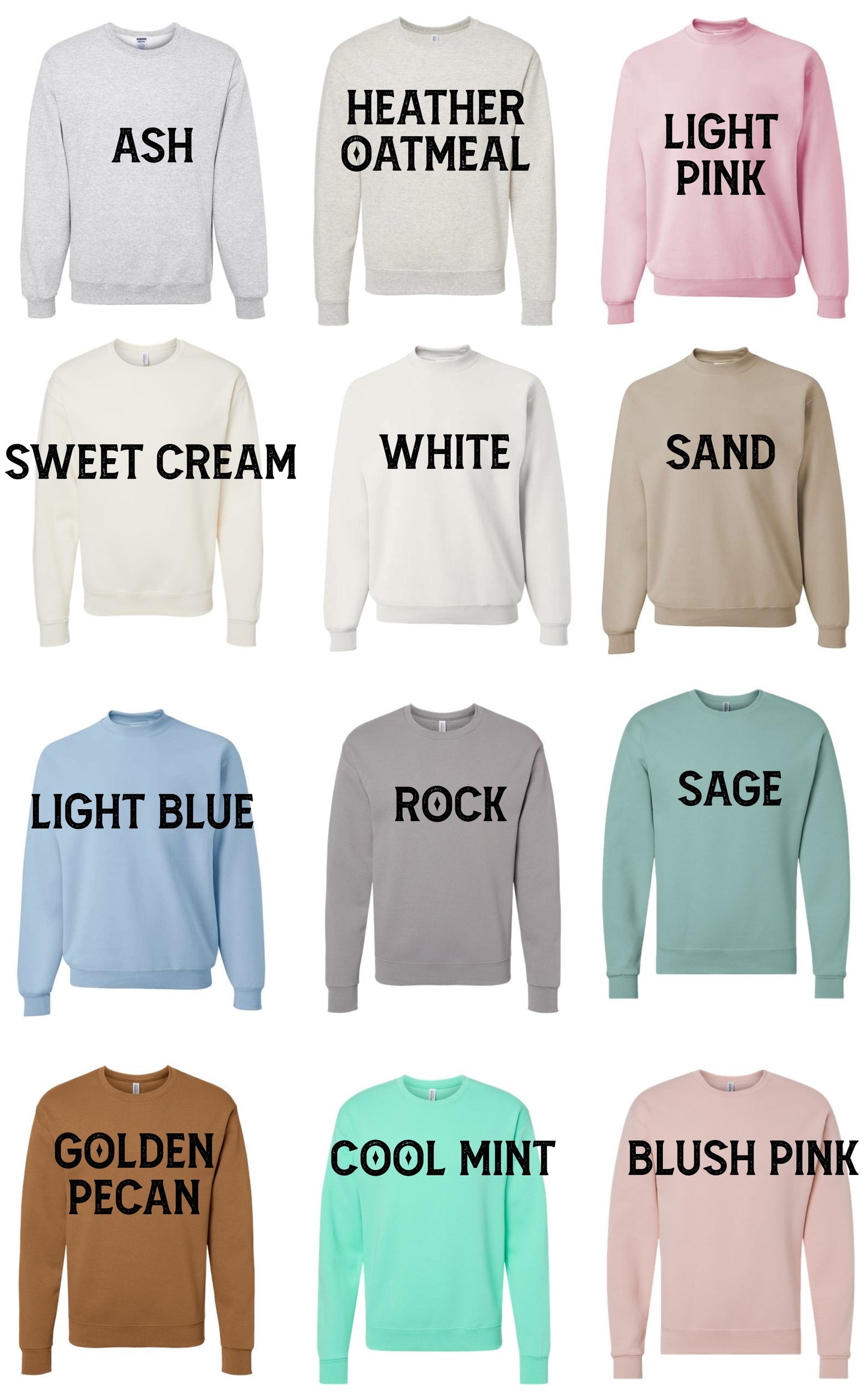 Mama | Personalized with One Sleeve | Crewneck Sweatshirt