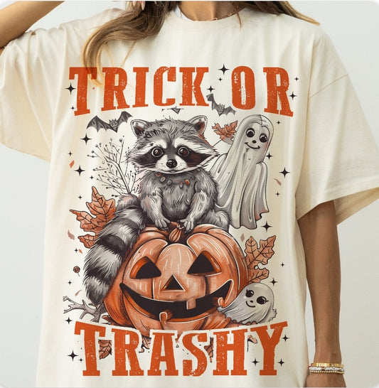 Trick or Trashy | Sublimated Tee