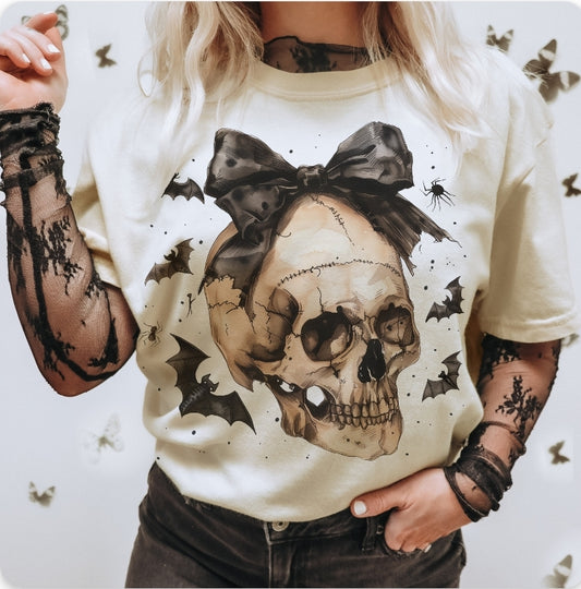 Coquette Skellie | Sublimated Tee