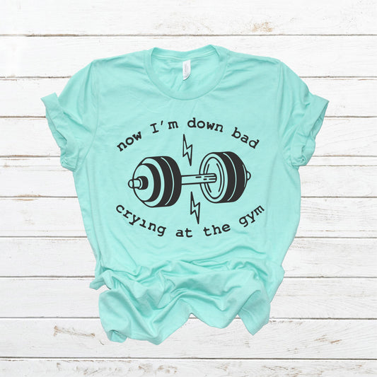 Crying at the Gym | Sublimated Tee
