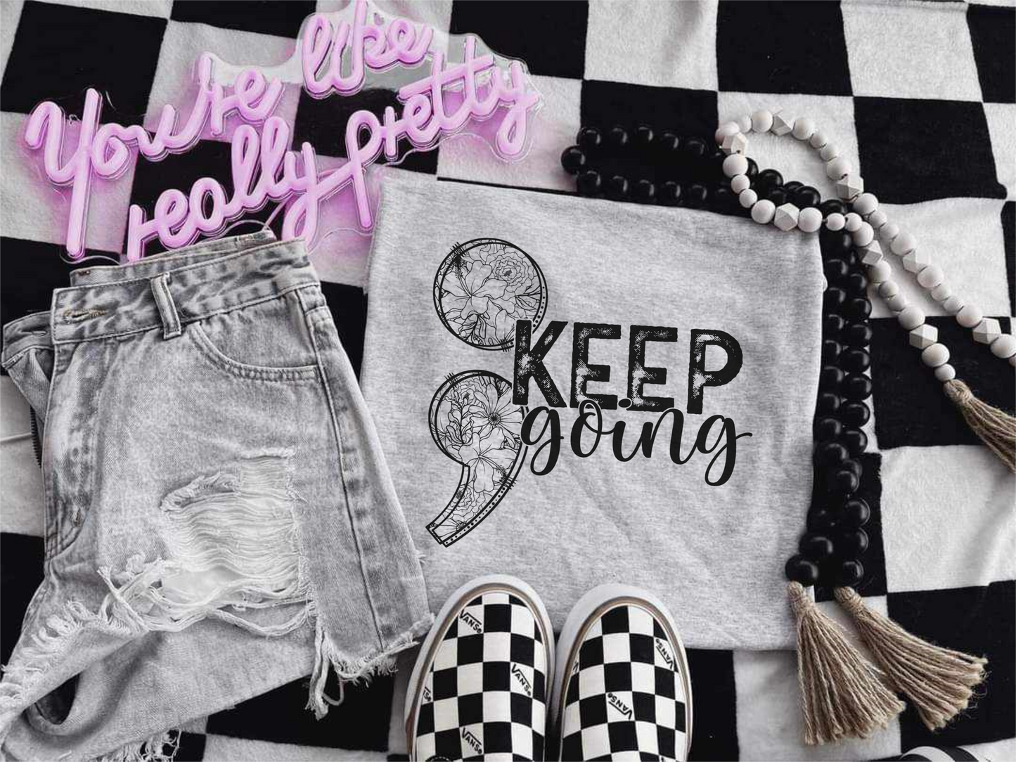 Keep Going | Sublimated Tee