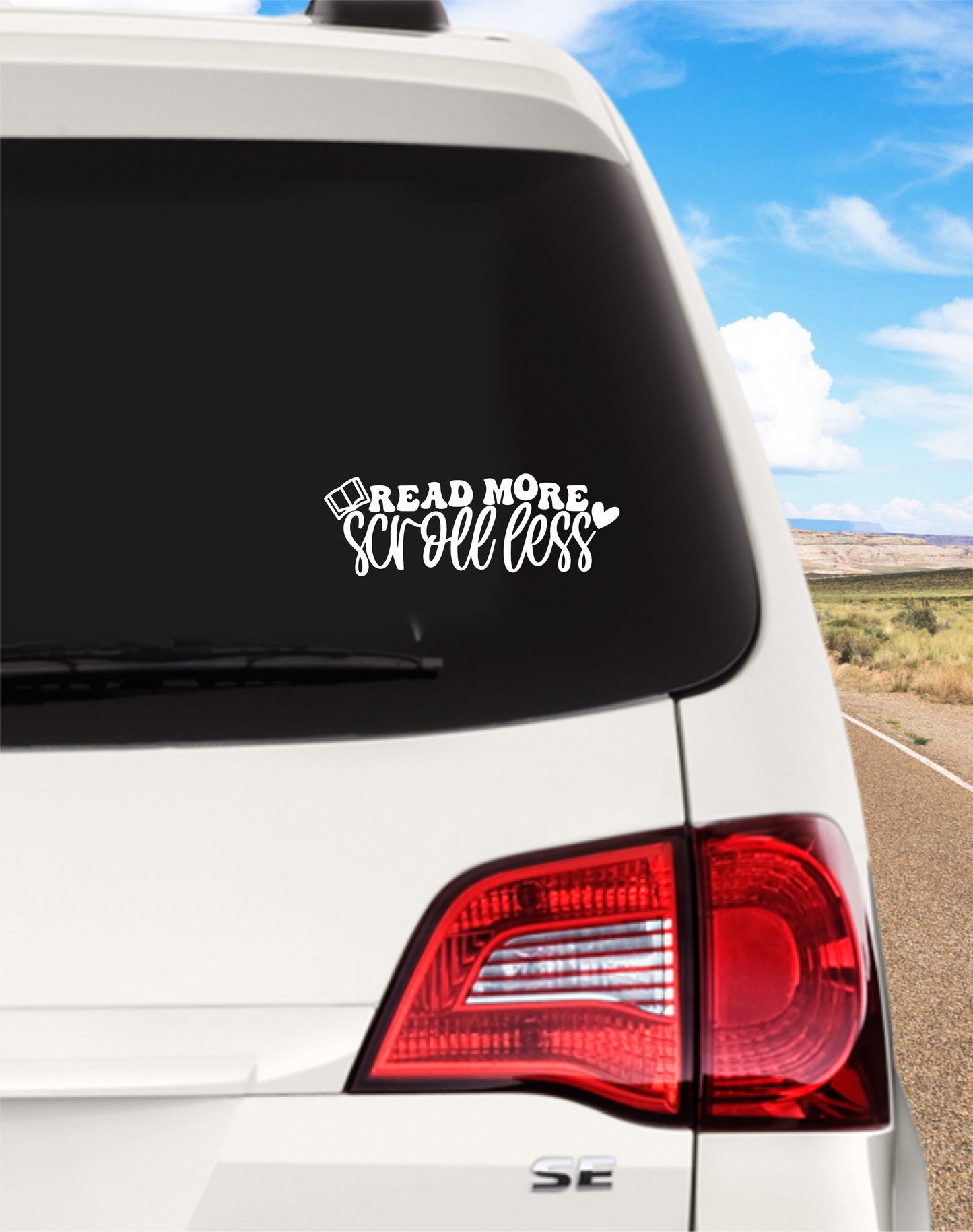 Read More Scroll Less | Vinyl Decal