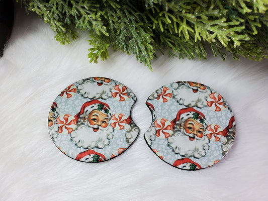 Vintage Santa | Car Coasters